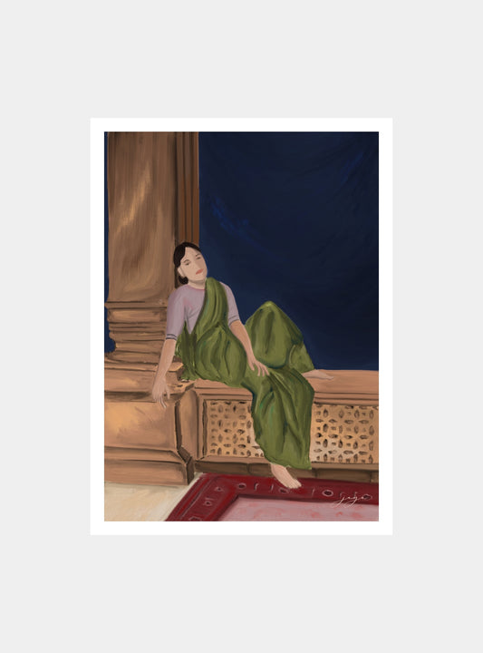 Chaand ki Saheli Artprint