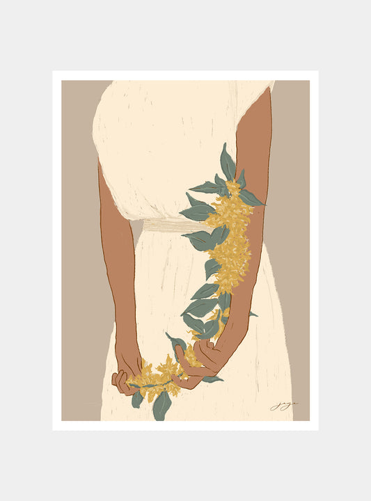 Bunch Of Bougainvilleas Artprint
