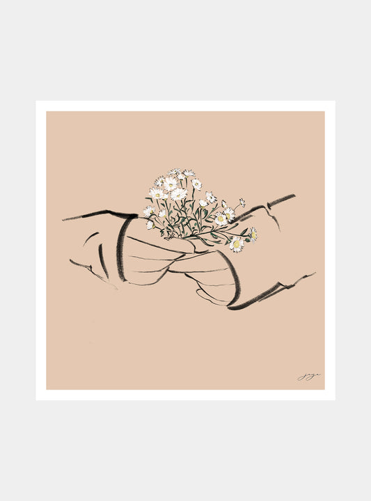 The Weight of Softness Artprint