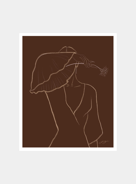 Wallflower Sketch Artprint